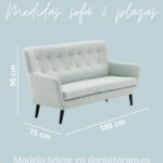Cuántos metros de tela lleva un sofá de 3 cuerpos: Guía completa